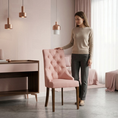 6x Chesterfield Fotel Lounge Club Podkładka Krzesło Krzesła Siedziba Ustawić Lehn
