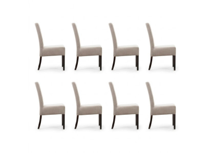 8x Krzesło Zestaw Podkładka Siedziba Krzesła Ustawić Poczekalnia Biuro Praktyka Lounge Club