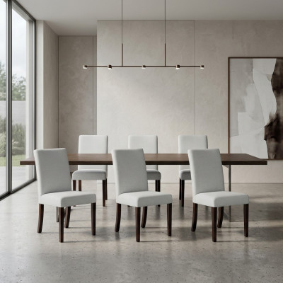 6x Krzesła Krzesło Podkładka Design Lounge Club Siedziba Lehn Ustawić Fotel Nowy