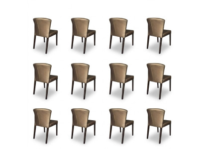 8x Krzesła Krzesło Podkładka Design Lehn Ustawić Fotel Kompletny Zestaw Nowoczesny Nowy