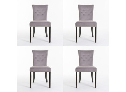 4x Design Podkładka Krzesła Krzesło Zobacz Ustawić Fotel Lounge Club Set Modern