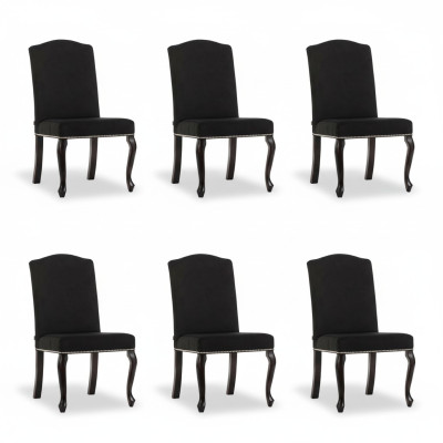 6x Design Podkładka Krzesło Ustawić Krzesła Włókienniczy Siedziba Kompletny zestaw