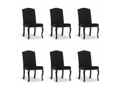 6x Design Podkładka Krzesło Ustawić Krzesła Włókienniczy Siedziba Kompletny zestaw