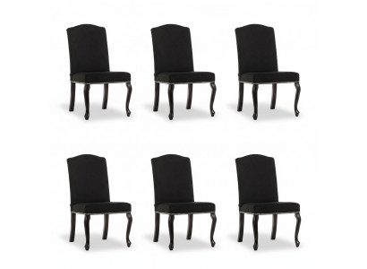 6x Design Podkładka Krzesło Ustawić Krzesła Włókienniczy Siedziba Kompletny zestaw