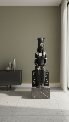 Egipski faraon statua rzeźba figurki rzeźby dekoracja dekoracyjna figura 123cm