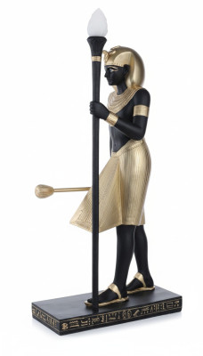 Lampa podłogowa rzeźba figura Lampy Lampa Egipt statua figurki rzeźby 2876