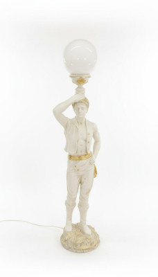 Design Lampa lampa podłogowa Lampa Lampy stojak na oświetlenie XXL rzeźba figura statua