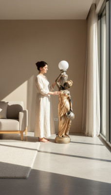 Lampa podłogowa Lampa Lampa Statua Figura Rzeźba Rzeźba Statua Stanlampe Nowość