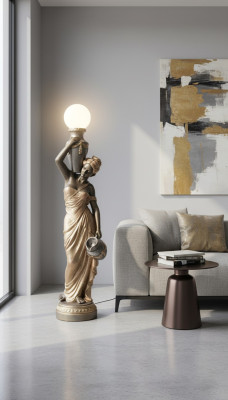 Lampa podłogowa Lampa Lampa Statua Figura Rzeźba Rzeźba Statua Stanlampe Nowość