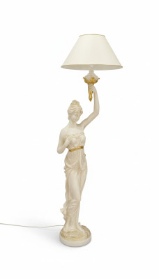 Stojak na rzeźbę Lampa Design XXL Stojak stojący Lampa Lampa do salonu 183cm