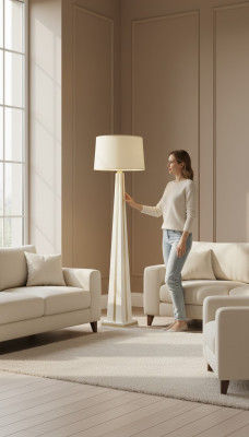xxl Lampa podłogowa Medusa Lampa Stojaki Lampa Lampy Lights Statua Design 187cm