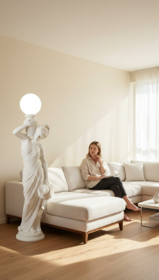 Lampy XXL Design Lampa Lampa 143 cm Klasyczne Oświetlenie P6922x143