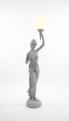 XXL Design Lampa stojąca Lampa stojąca Lampa Rzeźba Figurka Statua 153 cm