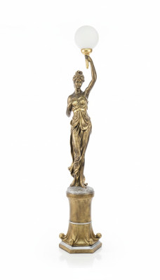 XXL Design Lampa stojąca Lampa stojąca Lampa Rzeźba Figurka Statua 227cm
