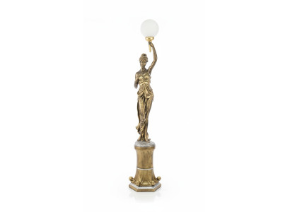 XXL Design Lampa stojąca Lampa stojąca Lampa Rzeźba Figurka Statua 227cm