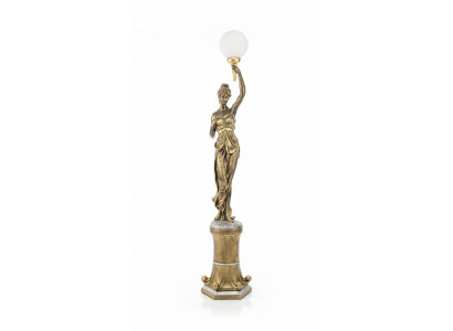 XXL Design Lampa stojąca Lampa stojąca Lampa Rzeźba Figurka Statua 227cm