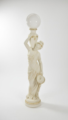 Lampa podłogowa rzeźba figura Lampy Lampa Egipt statua figurki rzeźby 1680
