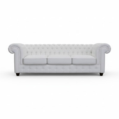 Chesterfield Zestaw sofowy Sofa 3+1+1 Kanapa Podkładka Zestaw Sofy Kanapy S1
