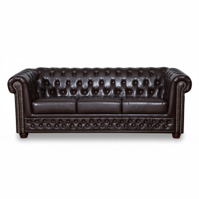 Chesterfield Zestaw sofowy Sofa 3+1+1 Kanapa Podkładka Zestaw Sofy Kanapy Yorki Nowość