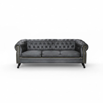 Chesterfield Zestaw sofowy 3+2 Glasgow Couch Podkładka Zestaw Sofy Kanapy Nowe