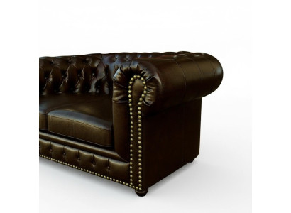 Chesterfield Sofa 2 miejsce do siedzenia York Couch Podkładka Sofy Kanapy Nowe