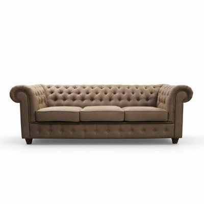 Chesterfield design luksusowe Podkładka Siedziba kanapa xxl duża 3 Siedziba sofa Kanapy