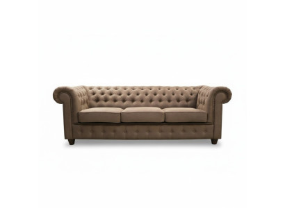 Chesterfield Cambridge 3 miejsce do siedzenia z funkcją łóżka Couch Podkładka Sofy Kanapy Nowość