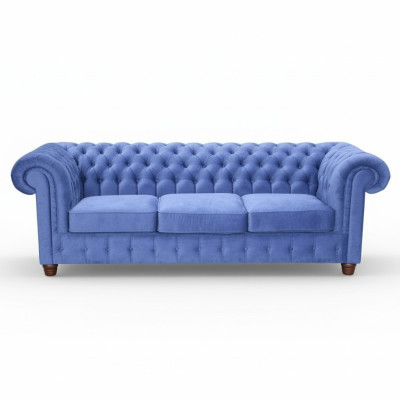 Design klasyczny Chesterfield Big XXL 3 miejsce do siedzenia Sofa Skóra Włókienniczy Sofy Kanapy