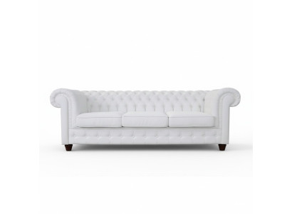 Design Klasyczna Kanapa Chesterfield Big XXL Skóra Włókienniczy Sofy Kanapy 3 miejsce do siedzenia