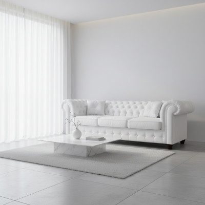 Chesterfield Mello 3 miejsce do siedzenia z funkcją łóżka Couch Podkładka Sofy Couches Sofa