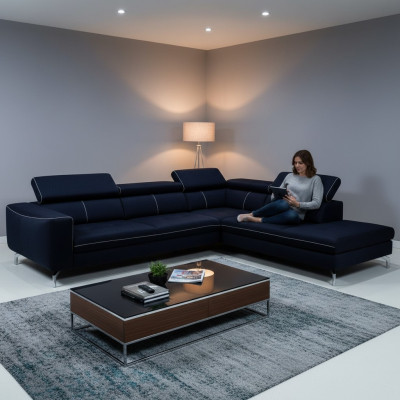 XXL Podkładka Sofa Narożnik Siedziba Podkładka Sleep Żywy krajobraz Ustawić kanapy