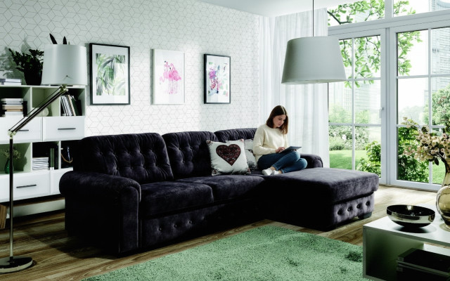 Podkładka Sleep Narożnik Siedziba Sofa Podkładka Ustawić Żywy krajobraz Sofy Kanapy