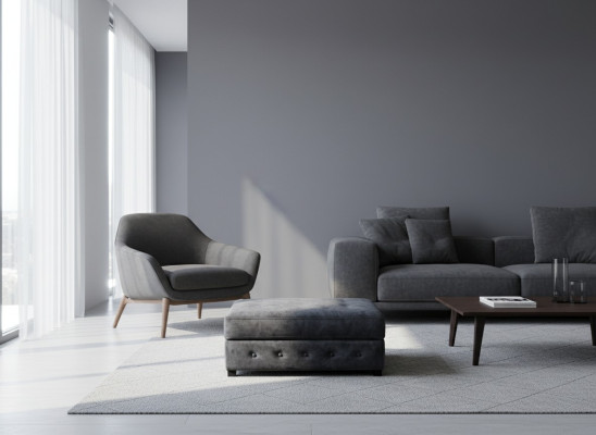 Podnóżek XXL Club Pufa Club Lounge Stołek Skóra Ottoman Designer Włókienniczy