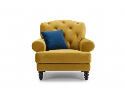 Chesterfield 1 miejsce siedzące Relaks Fotel Club Lounge Sofa Krzesło TV Podkładka