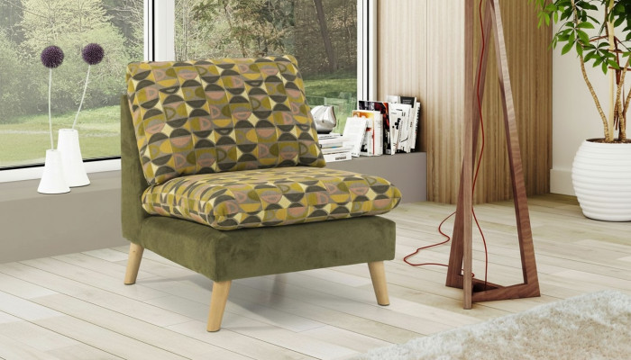 Design Relaks Club Fotel Lounge Sofa 1 miejsce do siedzenia TV Krzesło Podkładka Materiał