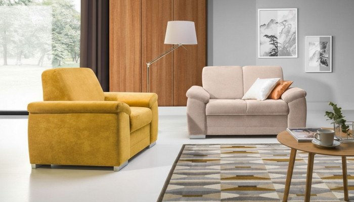 Design 2 miejsce do siedzenia Relaks Sofy Club Lounge Sofa Włókienniczy Podkładka Kanapa Materiał Kanapy