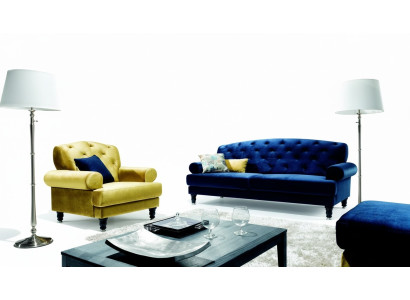 Chesterfield 3 miejsce siedzące Designerska Sofa Kanapa Podkładka Sofy Kanapy Włókienniczy Lamezia
