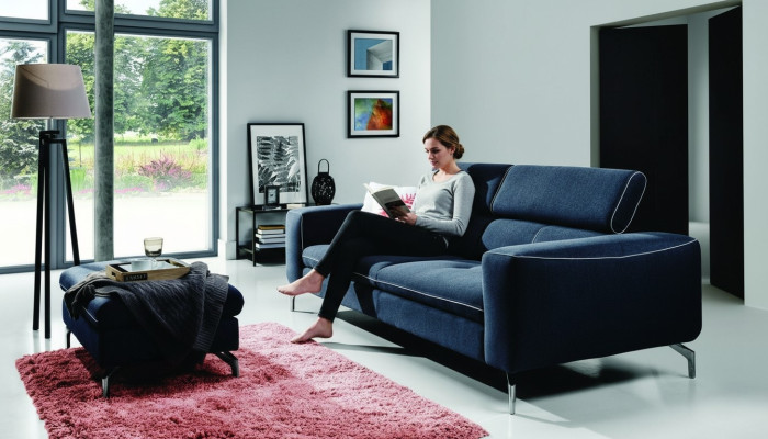 Chesterfield 3 miejsce siedzące Designerska Sofa Kanapa Podkładka Sofy Kanapy Włókienniczy Materiał Nowość