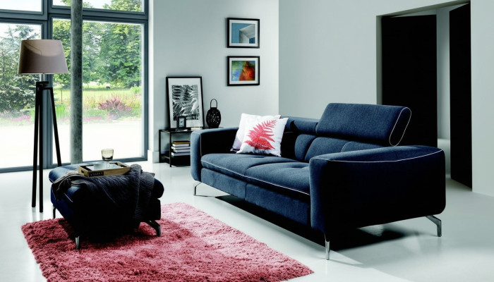 Chesterfield 3 miejsce siedzące Designerska Sofa Kanapa Podkładka Sofy Kanapy Włókienniczy Materiał Nowość