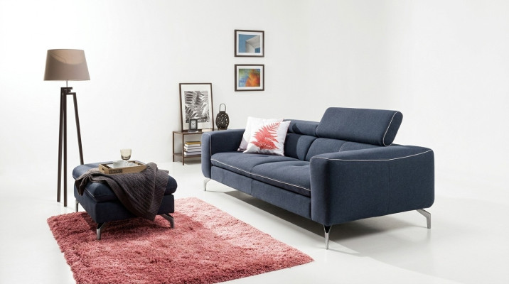 Chesterfield 3 miejsce siedzące Designerska Sofa Kanapa Podkładka Sofy Kanapy Włókienniczy Materiał Nowość