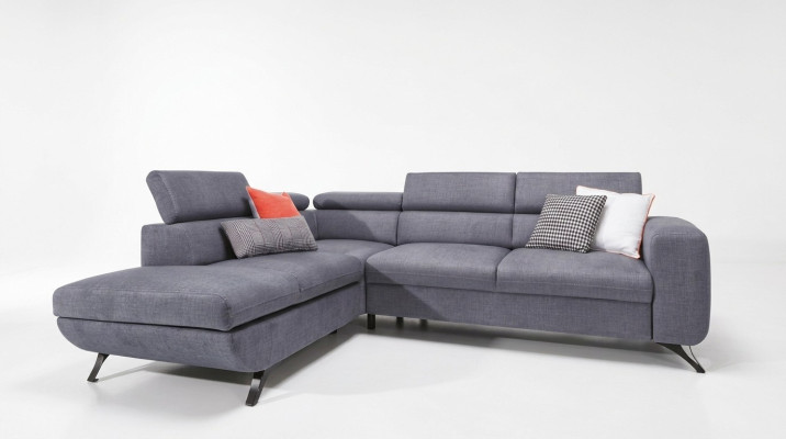 Nowoczesna sofa rozkładana Funkcja łóżka sofa kanapa Podkładka zestaw wypoczynkowy Narożnik