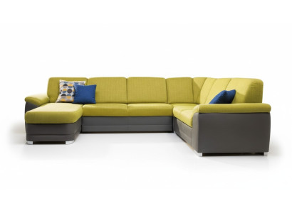 Narożnikowa kanapa Żywy krajobraz Sofa Kanapa Podkładka Narożnik Ustawić U Form Materiał Sofy Nowość