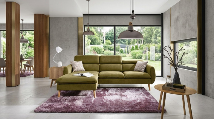Narożnikowa kanapa Sofa Kanapa Podkładka Zestaw narożny Nowoczesne kanapy Sofy Żywy krajobraz