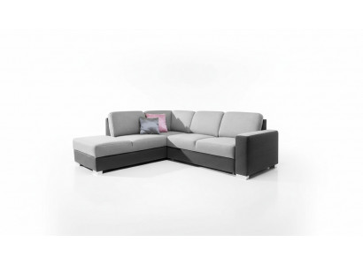 Wielofunkcyjna designerska rozkładana sofa narożna w kształcie D do salonu