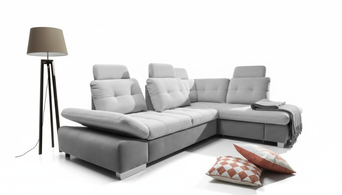 Włókienniczy Narożnikowa kanapa Sofa Kanapa Podkładka Narożnik Ustawić Materiał Sen Żywy krajobraz Nowy