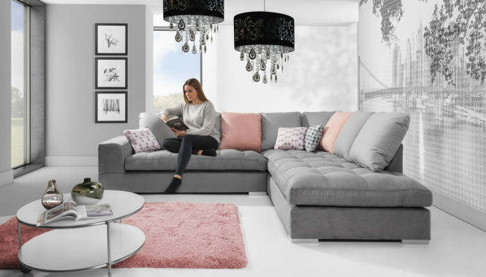 Zielona rozkładana sofa dla trzech osób, stylowe 3 - miejsce do siedzenia, sofy dla Europy