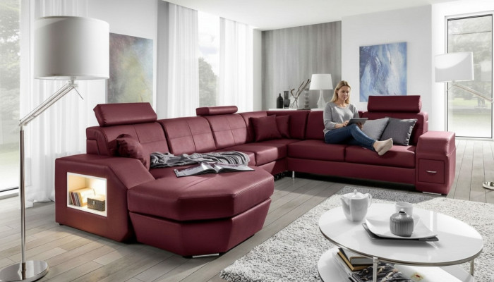 Noble Design Podkładka Narożnik Couch Ustawić Żywy krajobraz Sofy Kanapy Siedziba