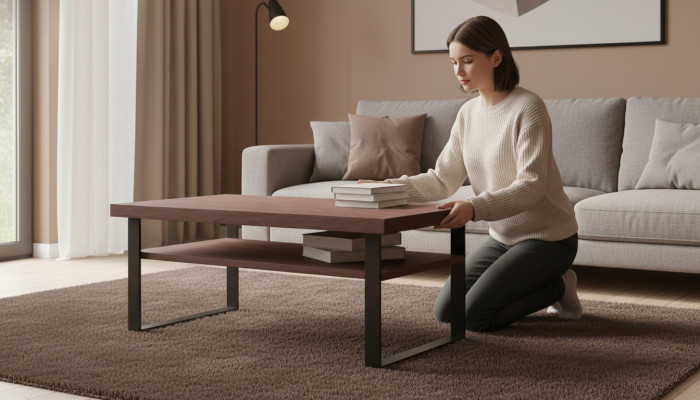 stolik kawowy designerski stolik boczny Tabela stoły designerskie stoliki drewniane eleganckie prostokątne