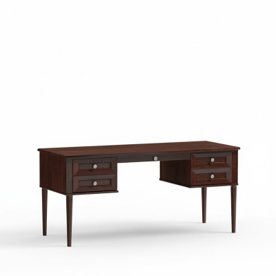 Noble Drewno Office Biurko Classic Tabela stoły Biuro Antyk Style Monaco