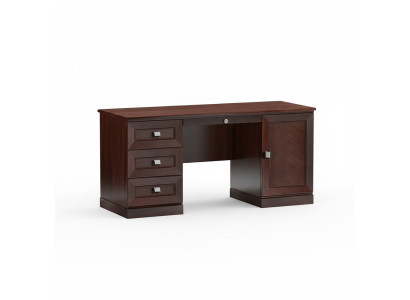 Noble Drewno Office Biurko Classic Tabela Office stoły Antyk Style Monaco